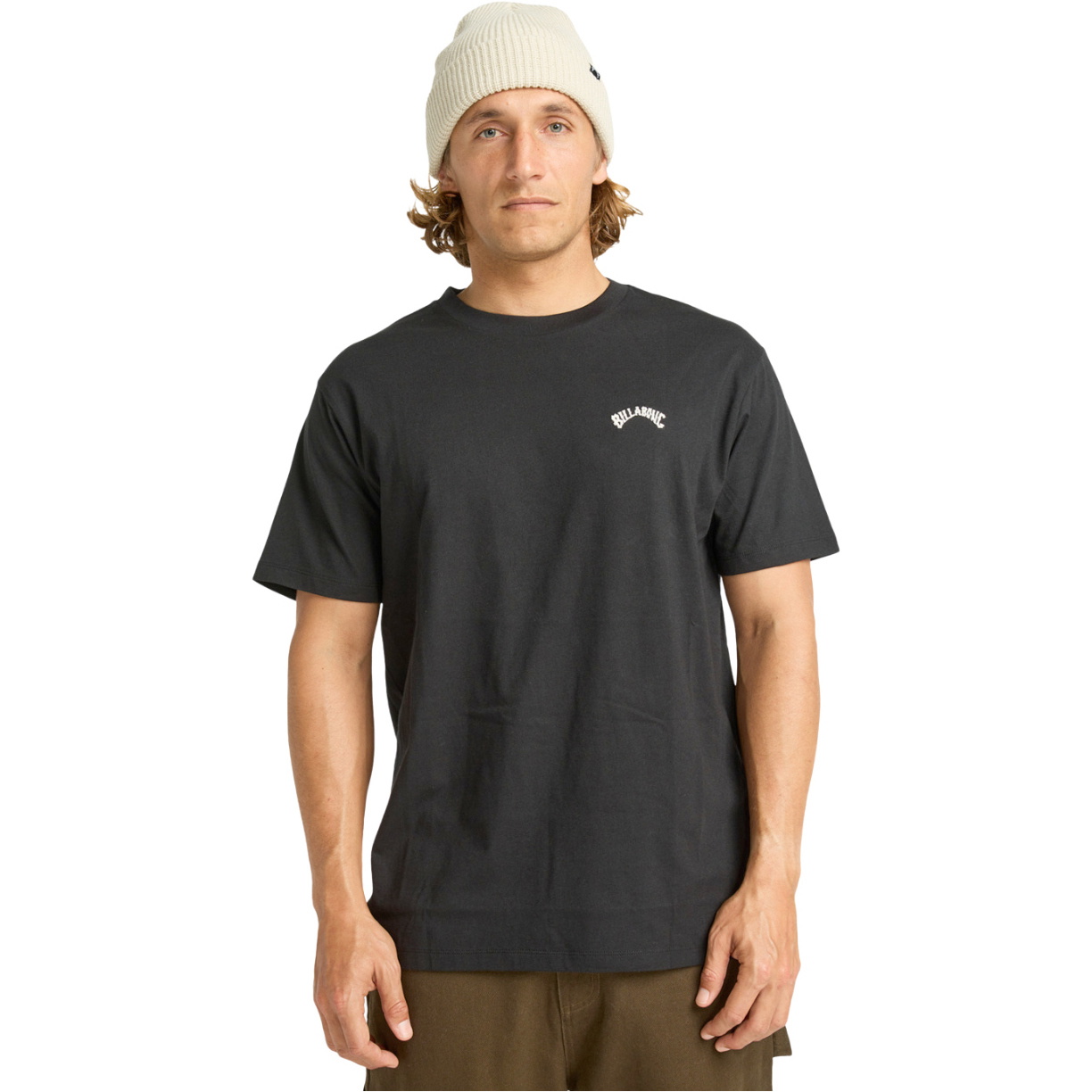 2026 Billabong Mens Arch Crew T-Shirt EBYKT00100 - Black
